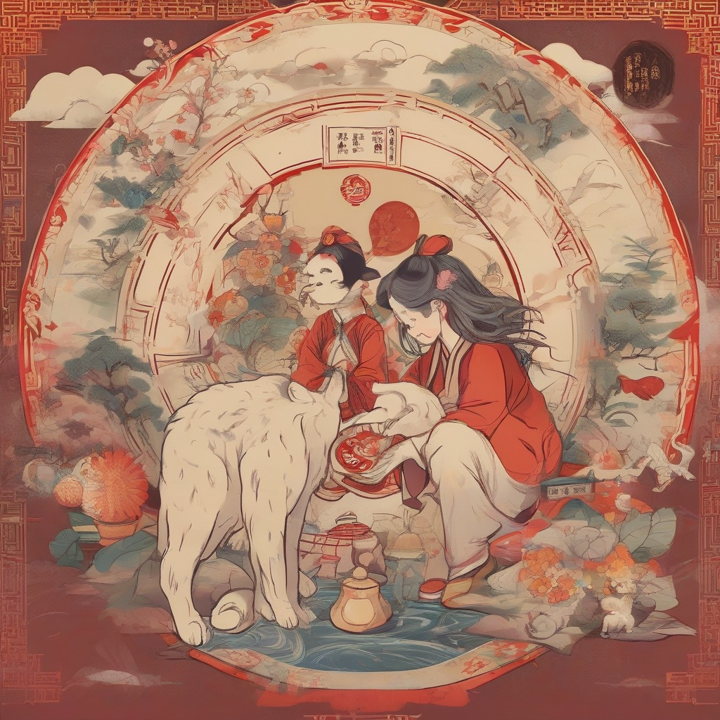 生肖配对：解码十二生肖的婚恋密码与命理玄机