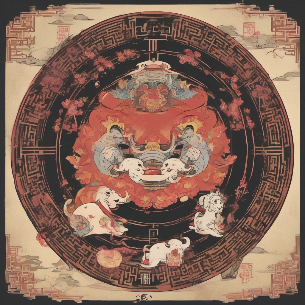 生肖配对：解码十二生肖的婚恋密码与命理玄机